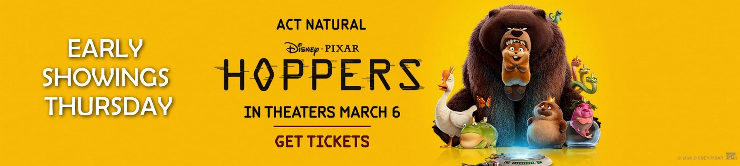 Hoppers - STARTS FRI w THURS