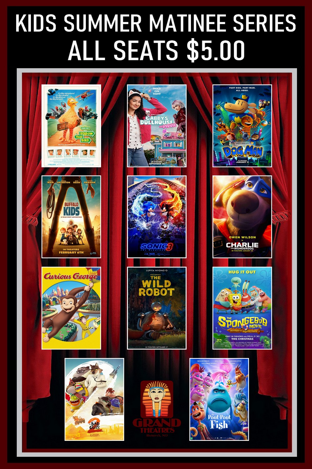 Kids Summer Matinee Series