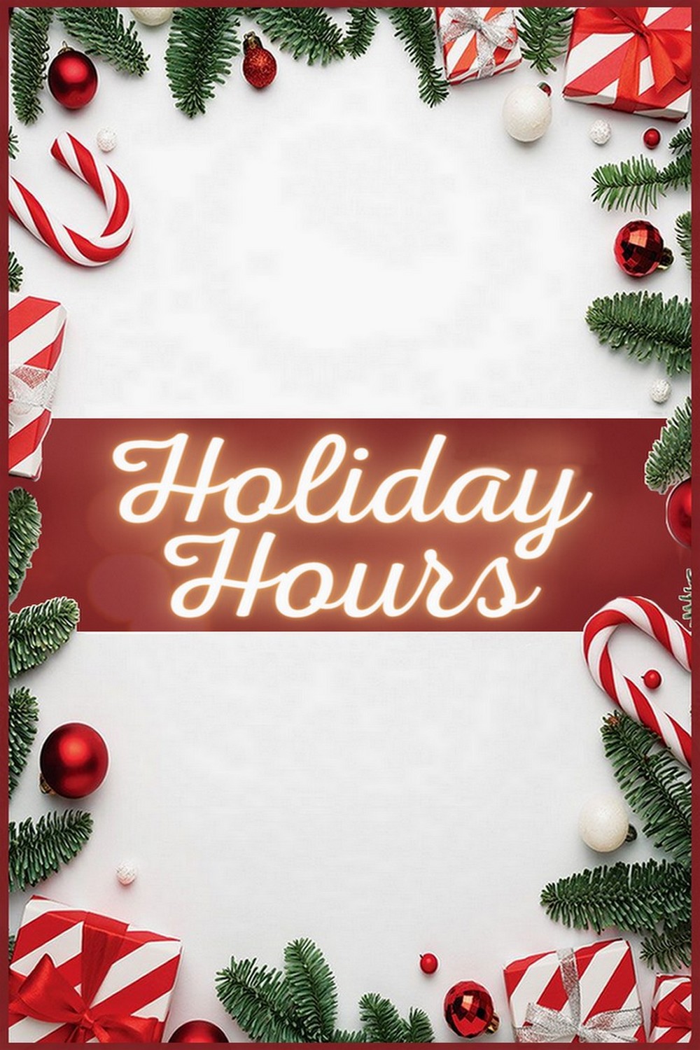 Holiday Hours
