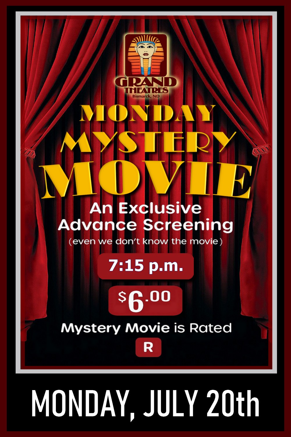 Monday Mystery Movie! 7/20