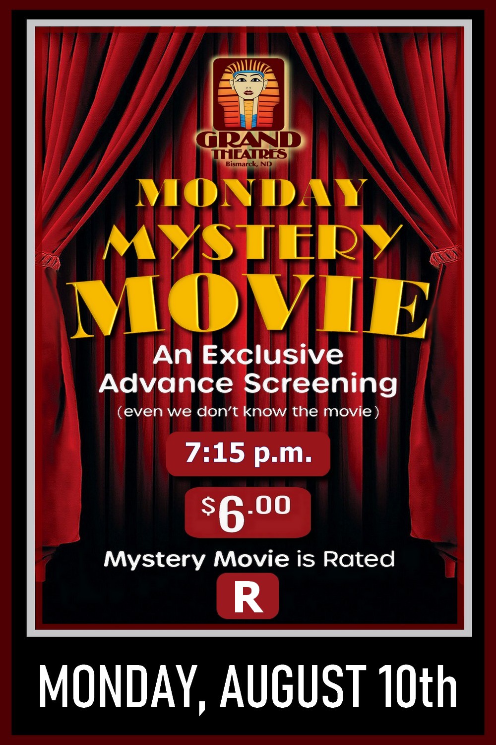 Monday Mystery Movie! 8/10 - Rated R