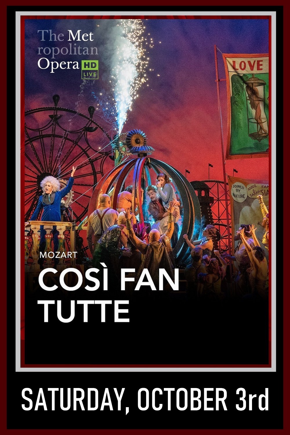 FATHOM ENTERTAINMENT presents The Metropolitan Opera: Così fan tutte